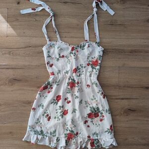 Floral Smocked Dress